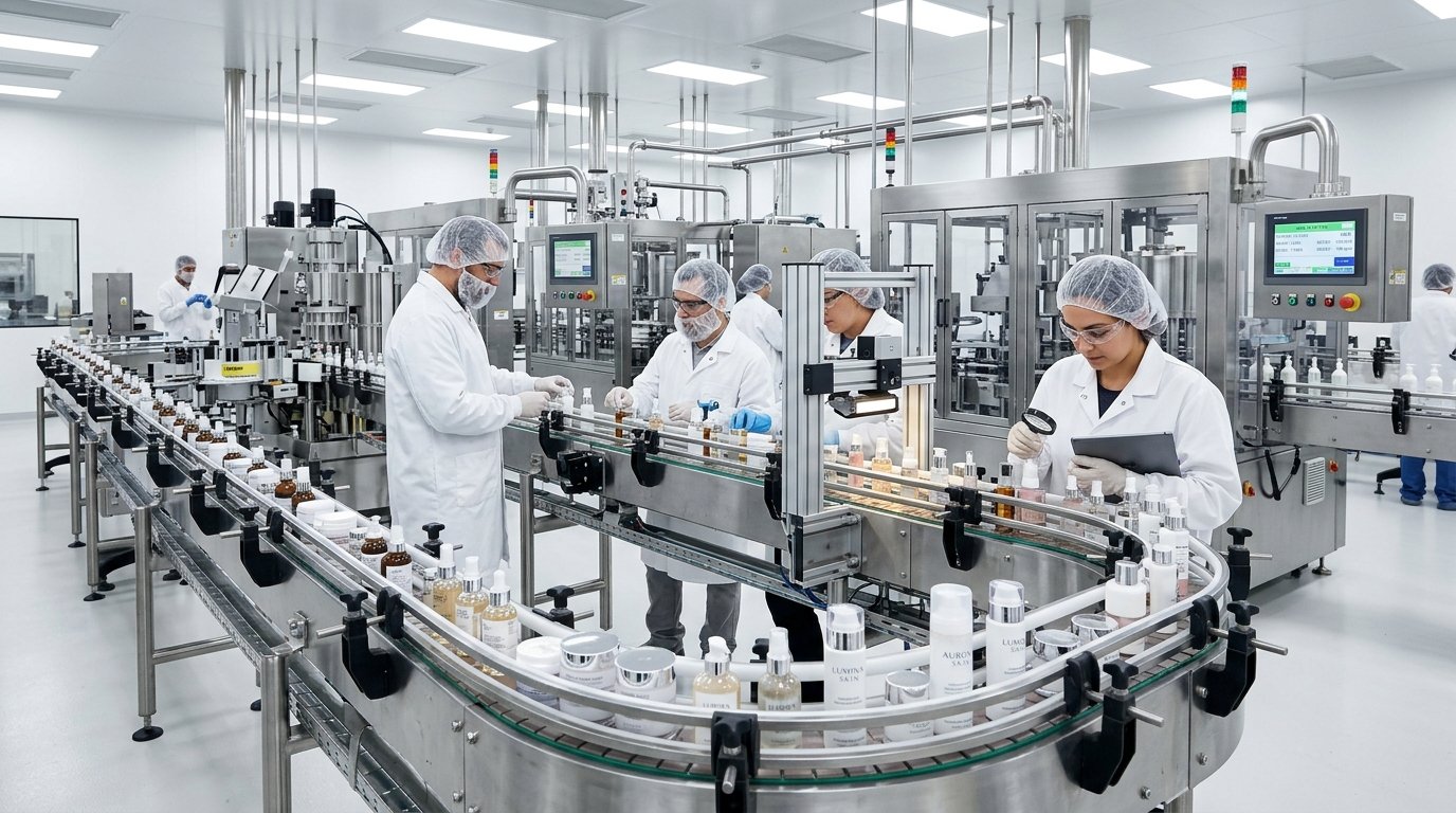 Cleanroom bottling & packaging