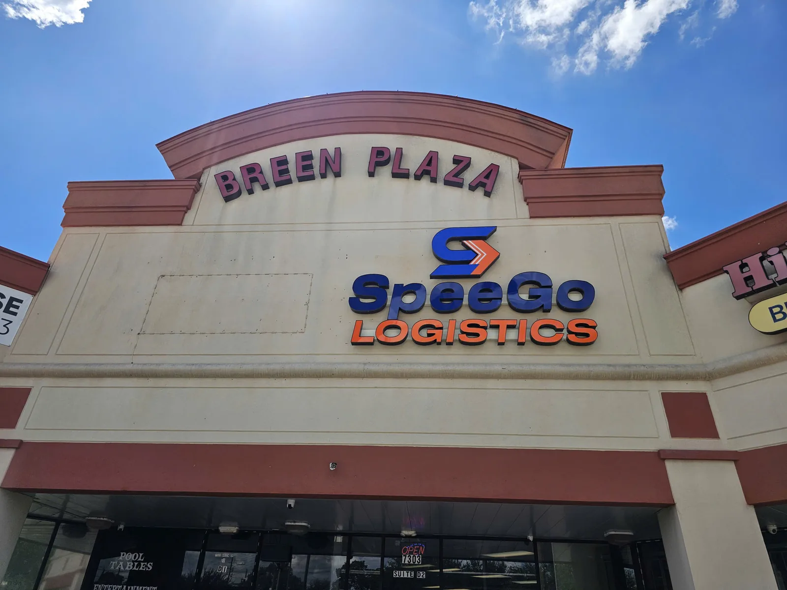 SpeeGo Logistics office in Houston